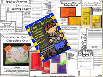 Pop's Bridge Journey's 3rd Grade Supplement Activities Unit 1 Lesson 4