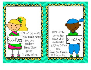 Read it like you're talking! A Fluency Center or group activity.