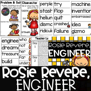 Rosie Revere, Engineer Activities and STEM Unit