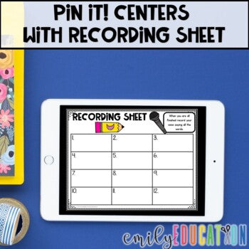 Seesaw | Long U | ew | Virtual Anchor Chart Video | Center Activity