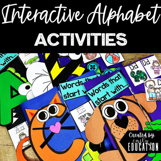 Interactive Alphabet Crafts and Directed Drawings