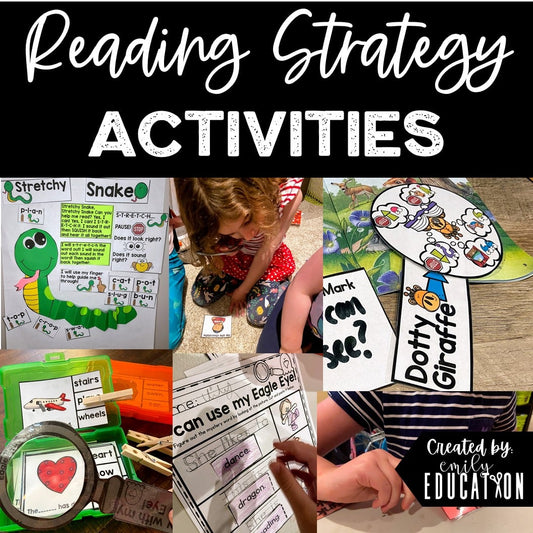 Reading Strategy Decoding Strategy Animals Activities GROWING BUNDLE