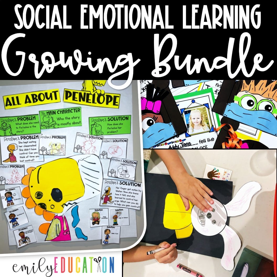 Social Emotional Learning Book Studies BUNDLE