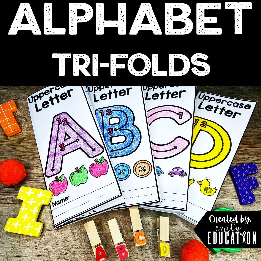 Alphabet Tri-Folds Growing Bundle