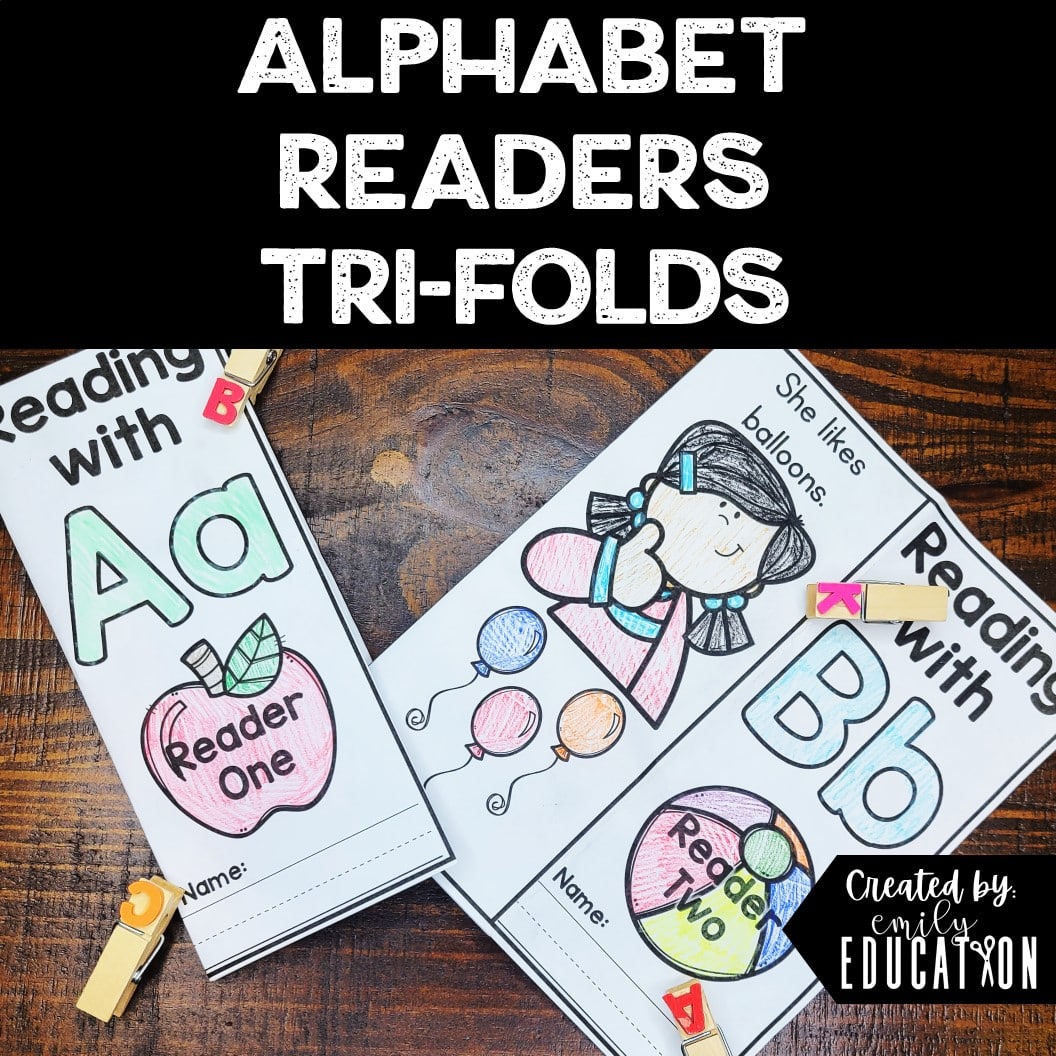 Alphabet Trifold Readers