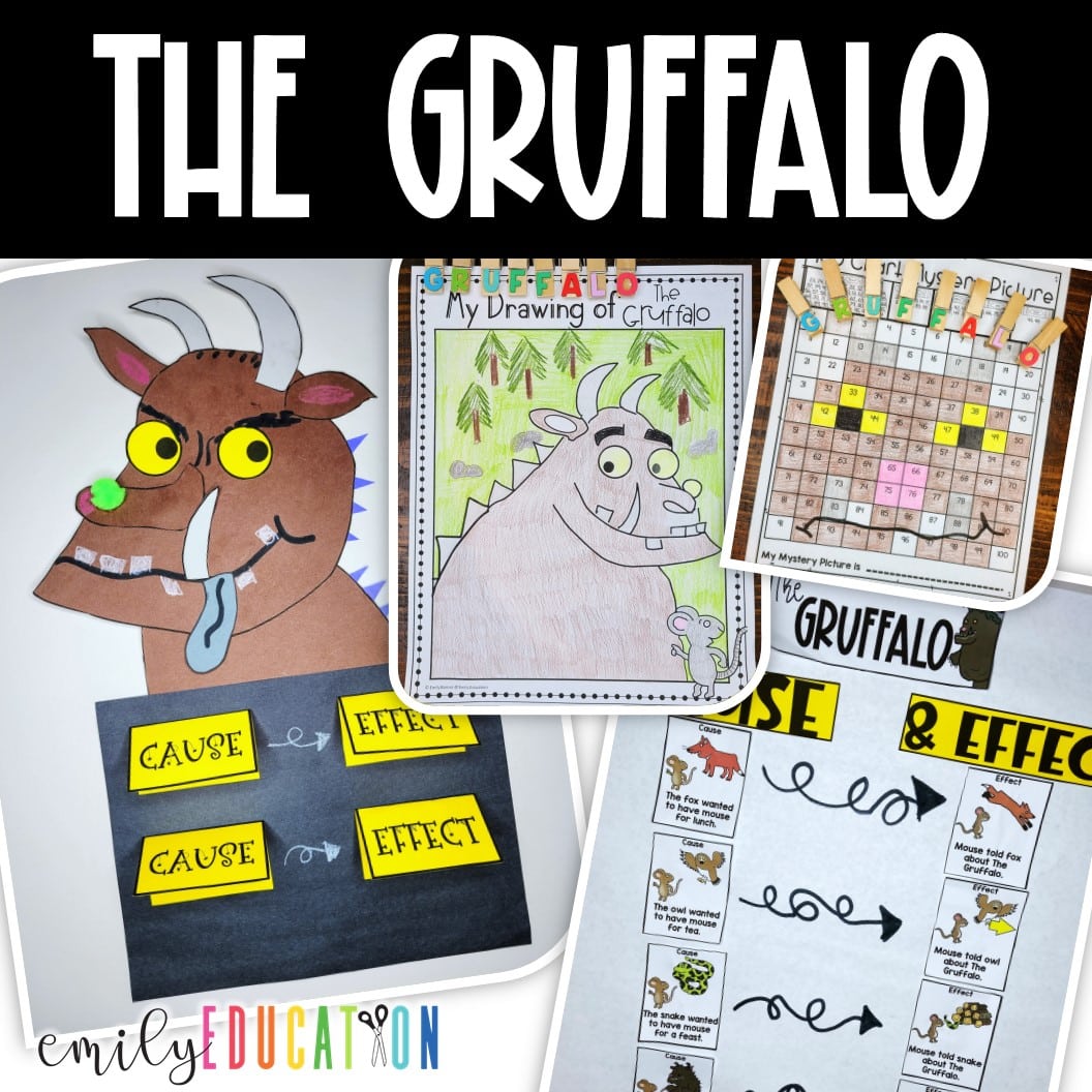 The Gruffalo Activities, Craft, Directed Drawing and more!