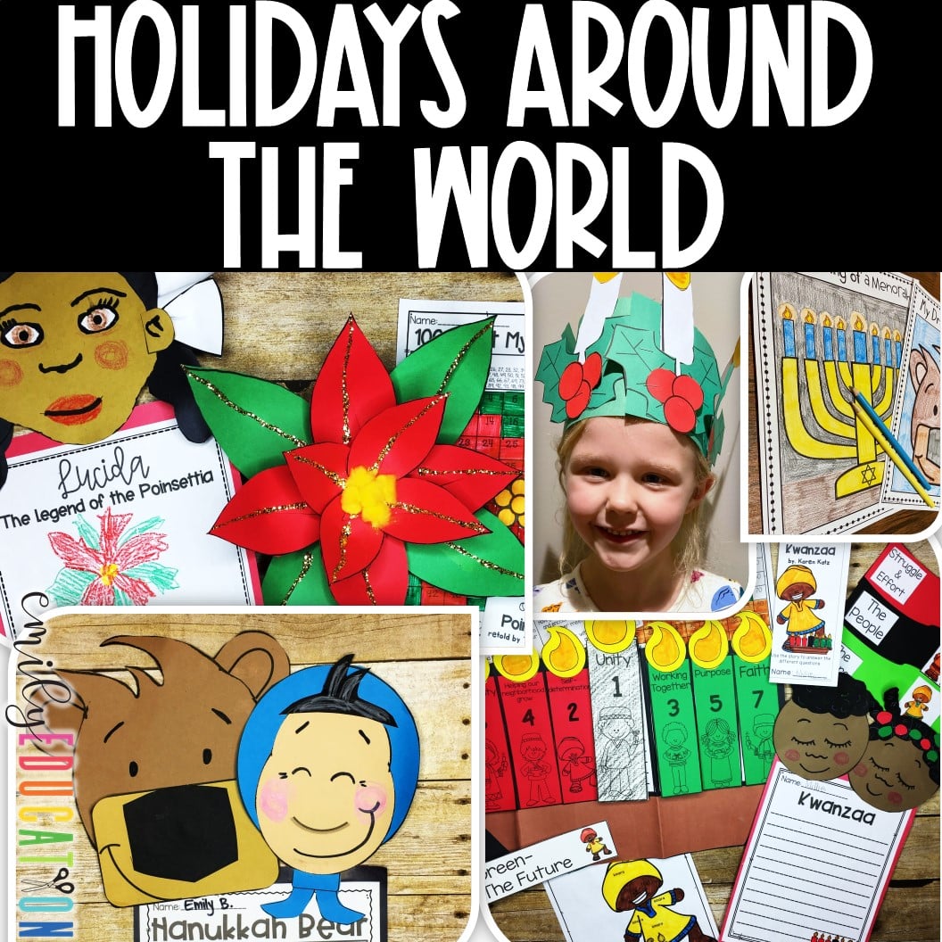 Holidays Around The World Bundle Digital and Print | Google and Seesaw