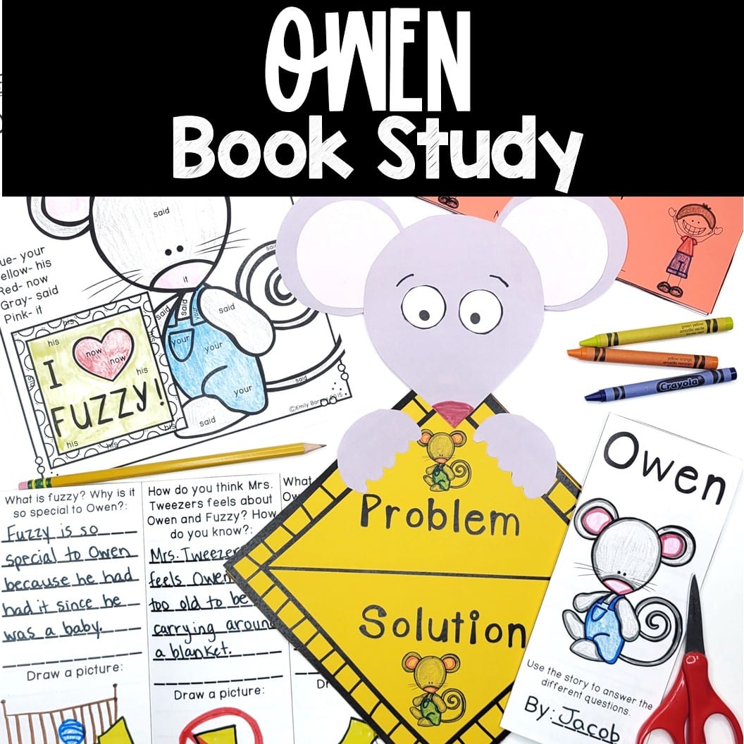 Owen Activities | Kevin Henkes Book Study Craft