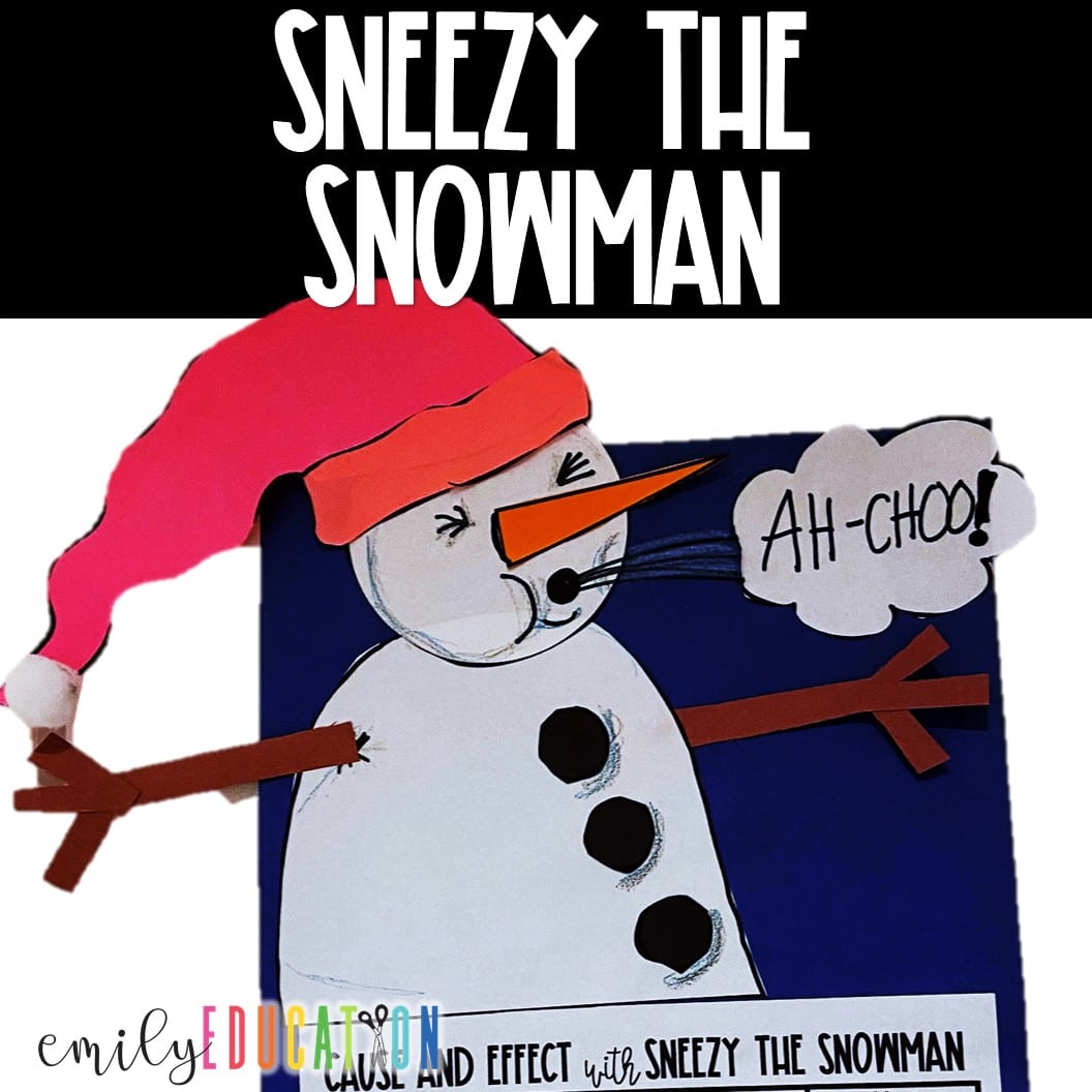 Sneezy the Snowman Craft