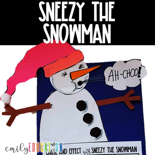 Sneezy the Snowman Craft