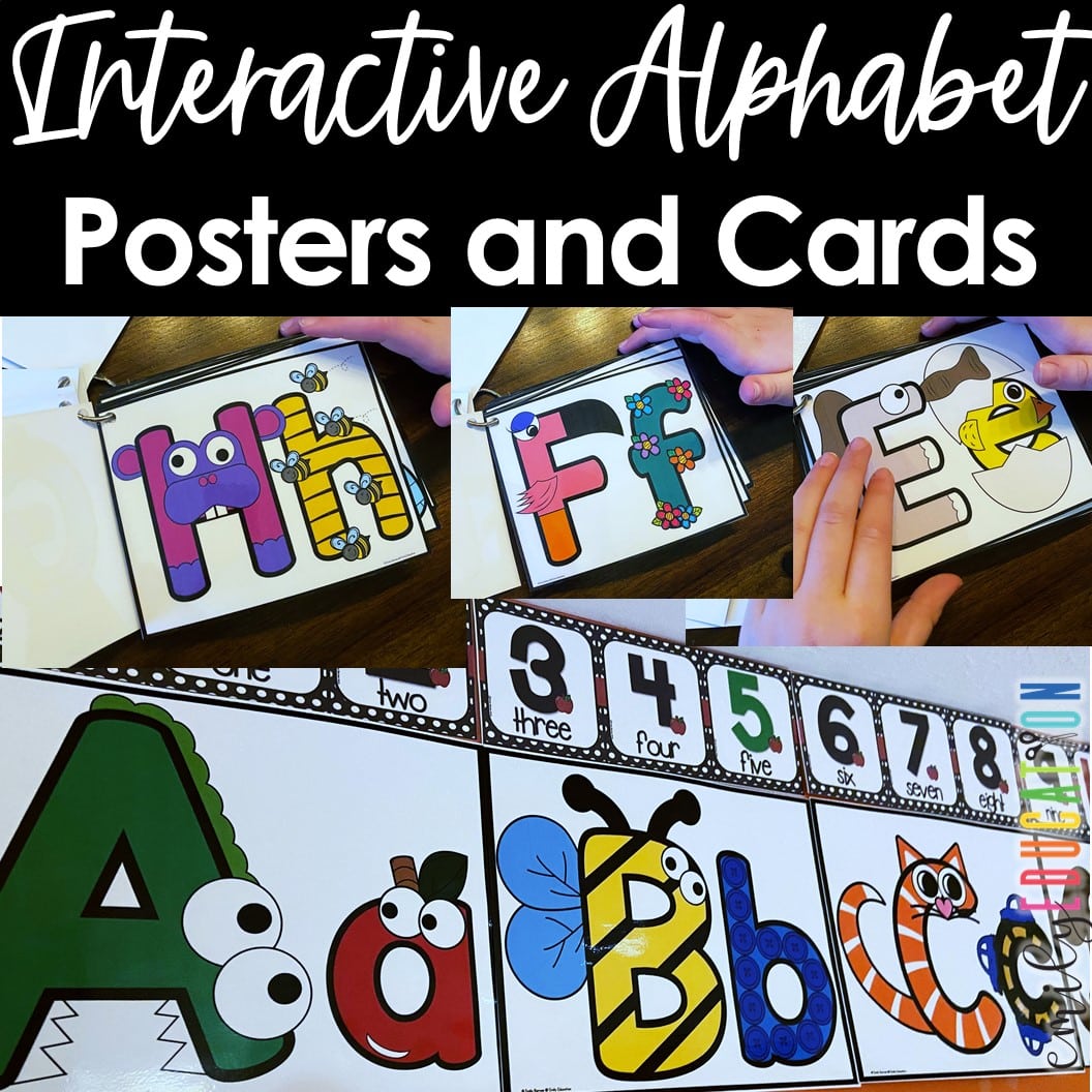 Interactive Alphabet Posters and Flashcards