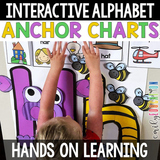 Alphabet Anchor Charts, Posters, Practice | Alphabet Recognition | Alphabet Activities