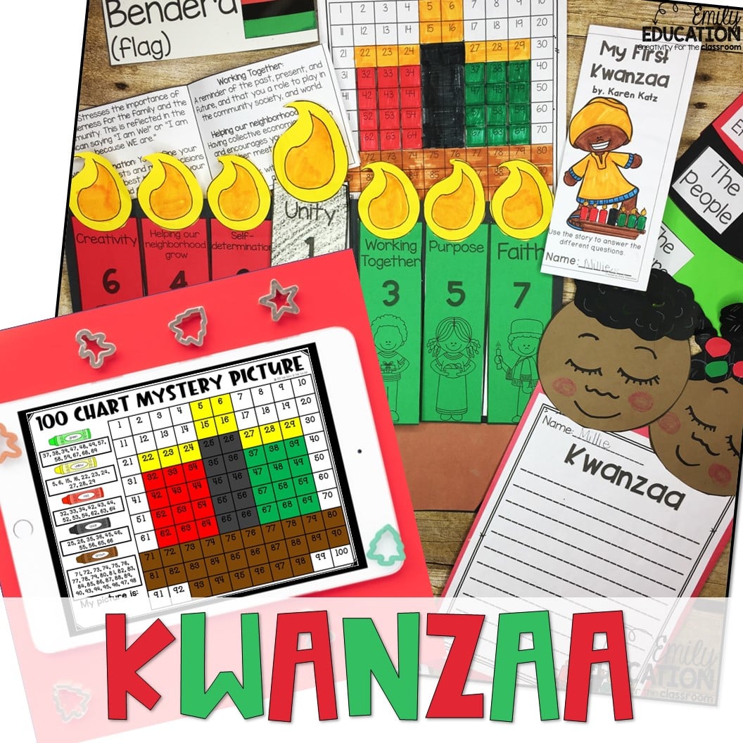 Kwanzaa and Holidays Around the World activities