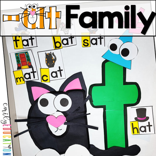 at Word Family Anchor Chart and Craft Activity