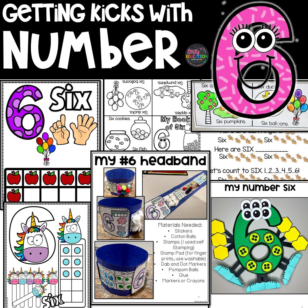 Teaching about the Number Six