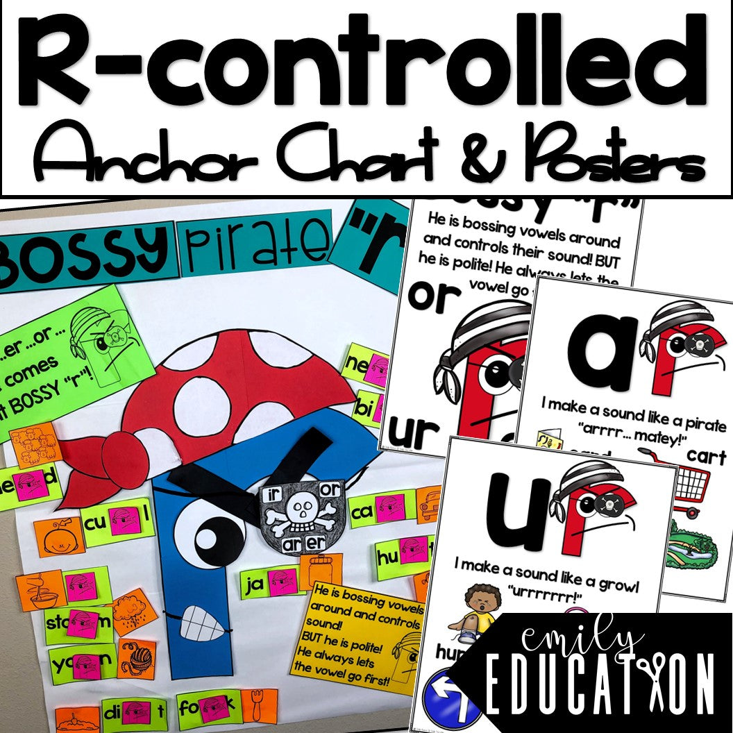 Bossy R: R Controlled Vowel Activity BUNDLE