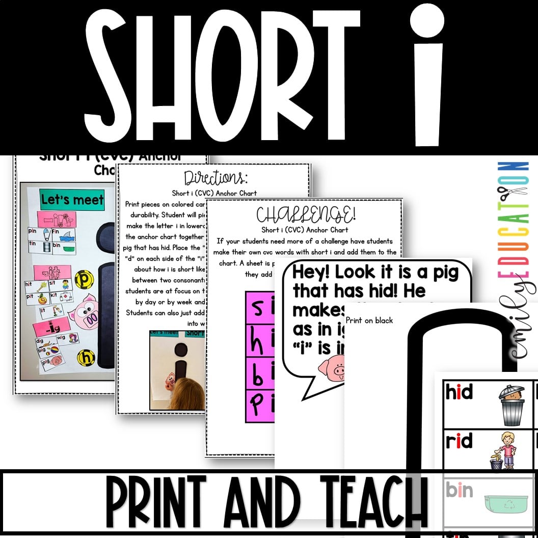 Short i CVC Interactive Anchor Chart