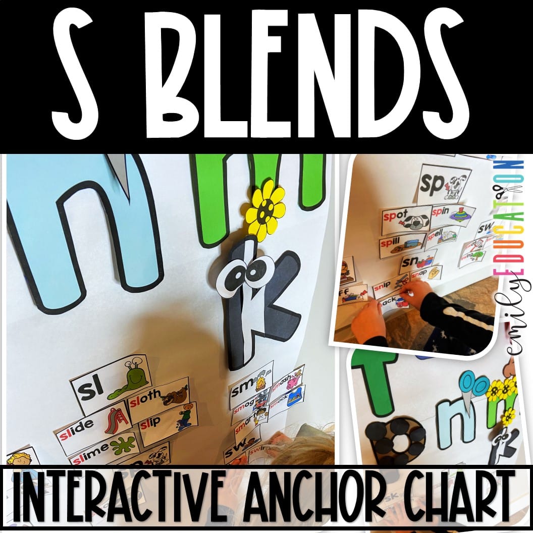 S Blends Interactive Anchor Chart