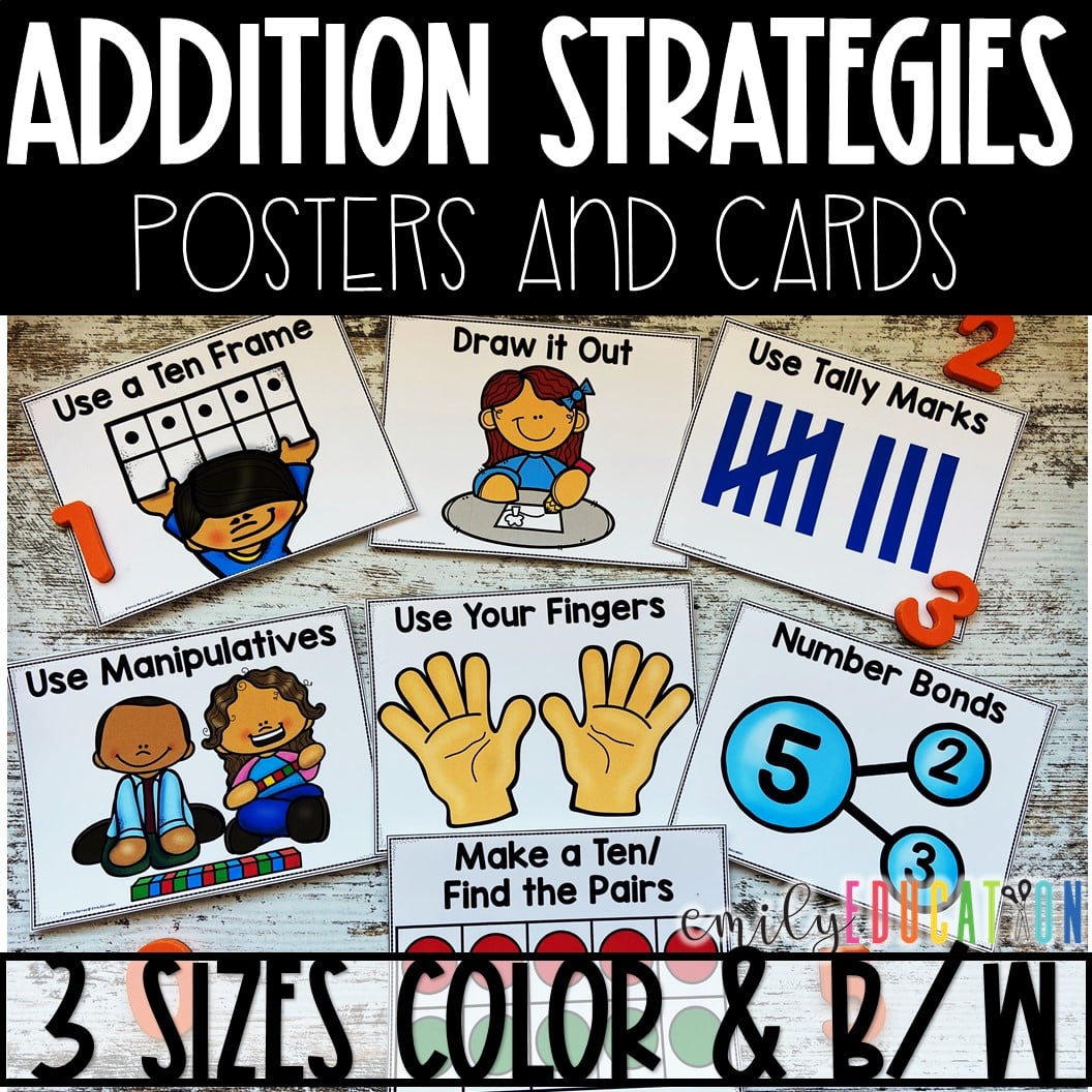 Addition Strategies Activities | Addition Strategies Posters