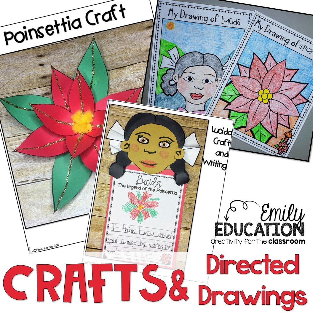 The Legend of the Poinsettia Google, Seesaw and Print