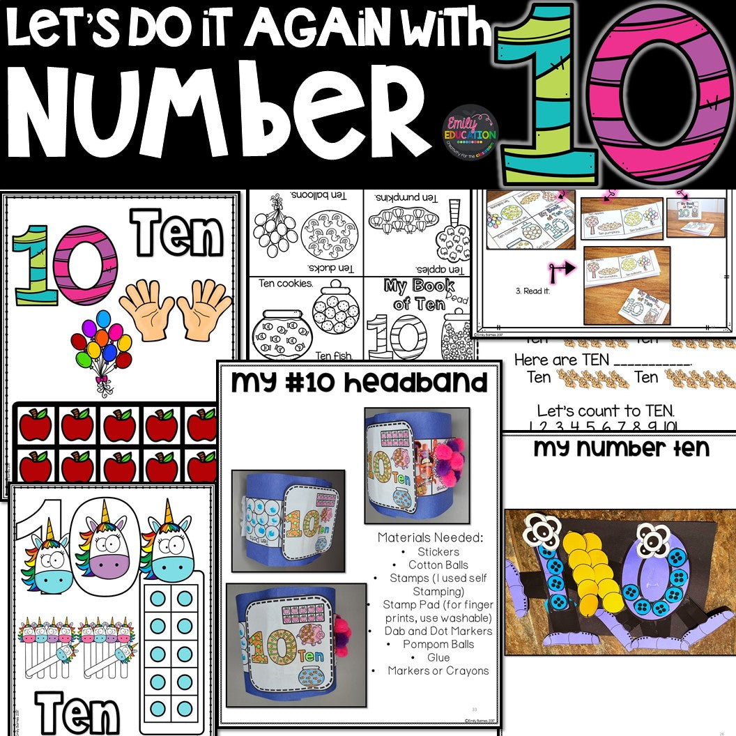 Teaching about the Number Ten