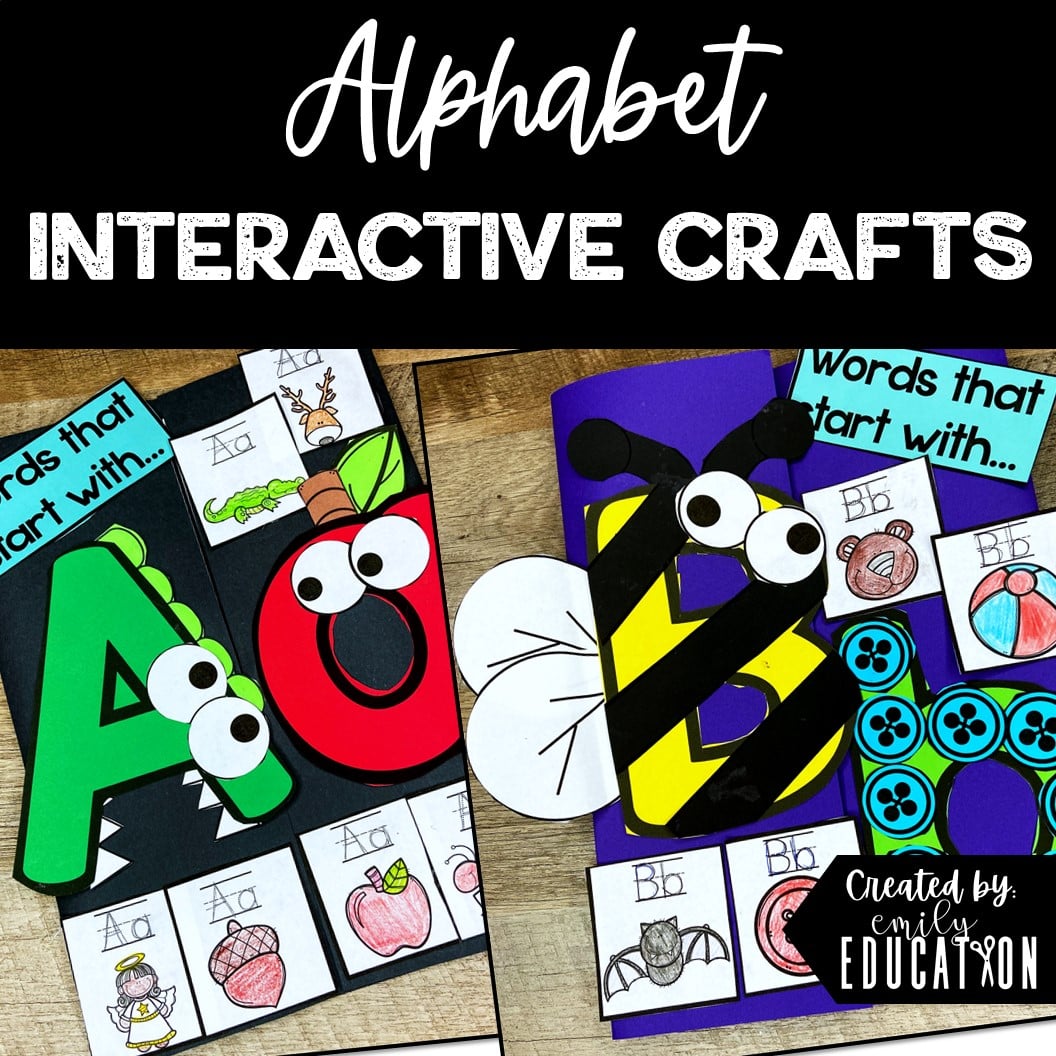 Interactive Alphabet Crafts and Directed Drawings