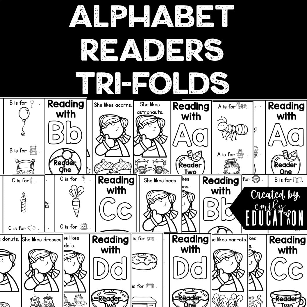 Alphabet Trifold Readers