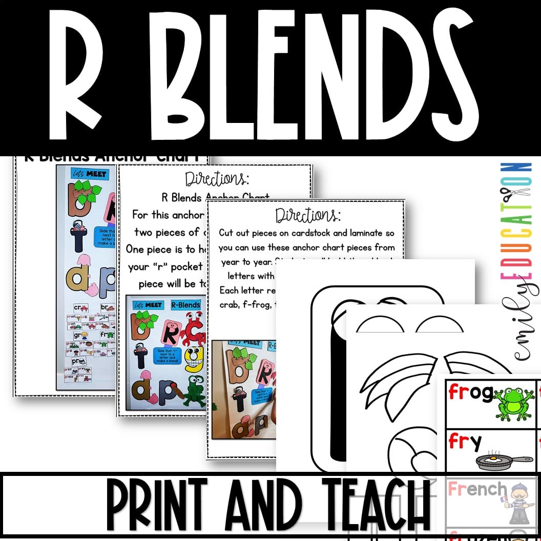 R Blends Interactive Anchor Chart