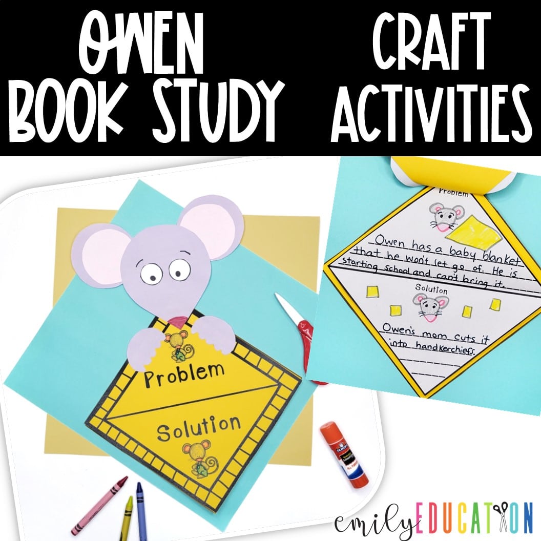 Owen Activities | Kevin Henkes Book Study Craft