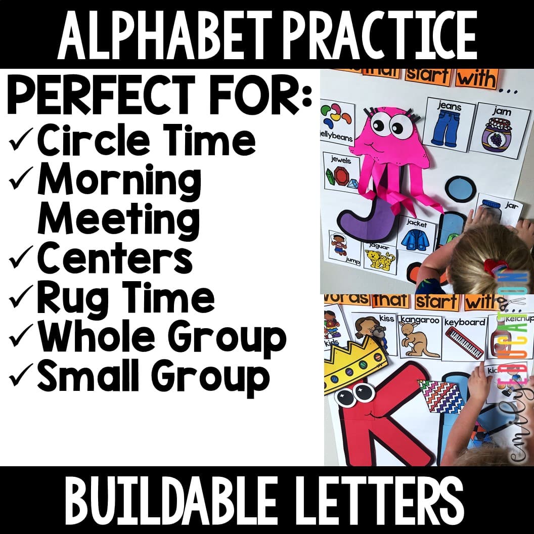 Alphabet Anchor Charts, Posters, Practice | Alphabet Recognition | Alphabet Activities