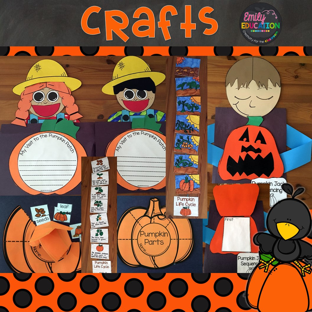 October Activities Bundle | Digital and Print | Pumpkins | Halloween