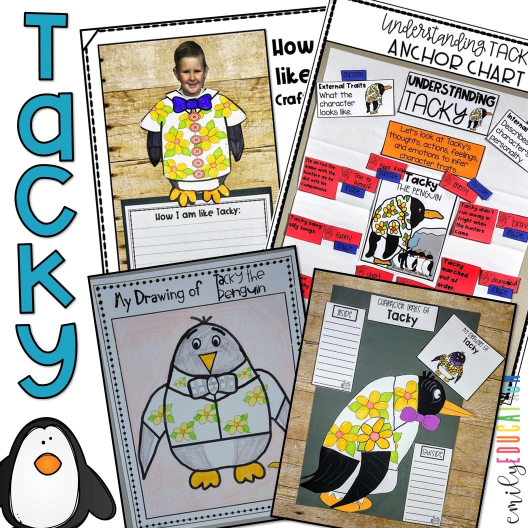 Tacky the Penguin Craft and Activities Digital Included | Seesaw Google