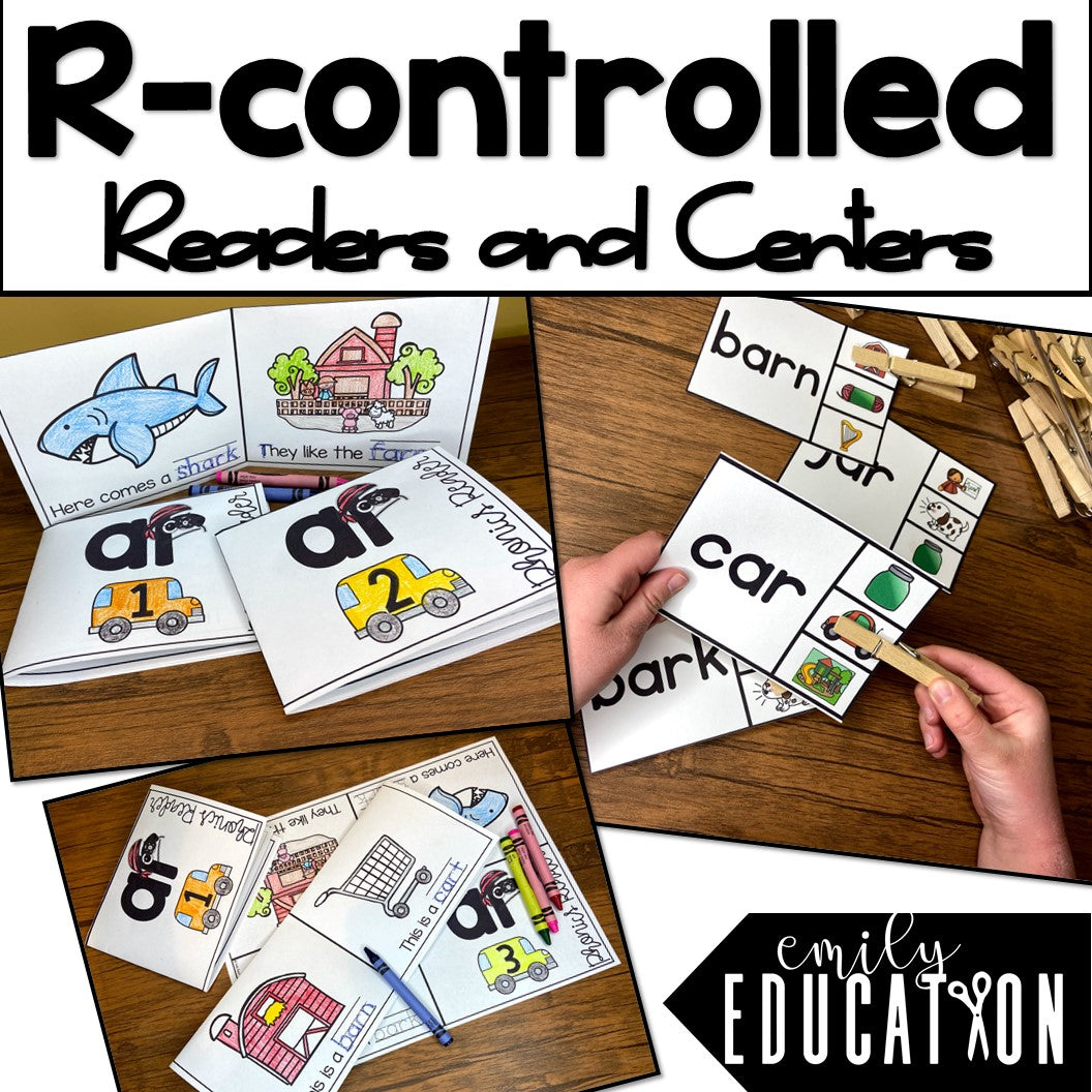 Bossy R: R Controlled Vowel Activity BUNDLE