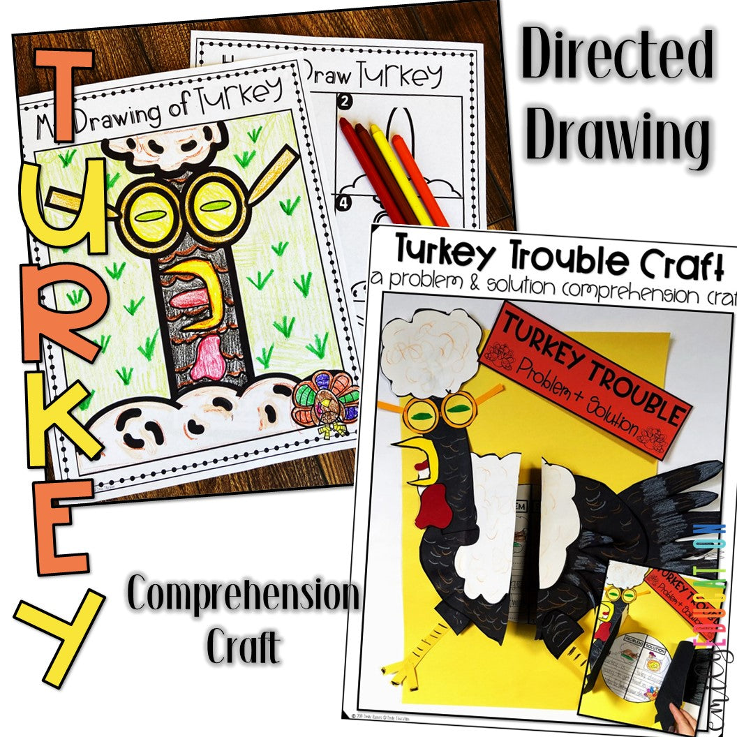 Turkey Trouble Activities Google Seesaw and Print