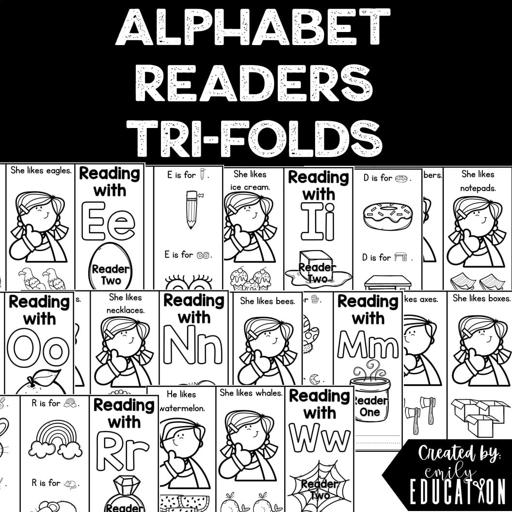 Alphabet Trifold Readers