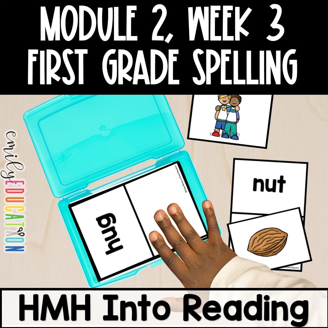 Spelling 1st Grade Module 2 BUNDLE HMH Into Reading Supplement