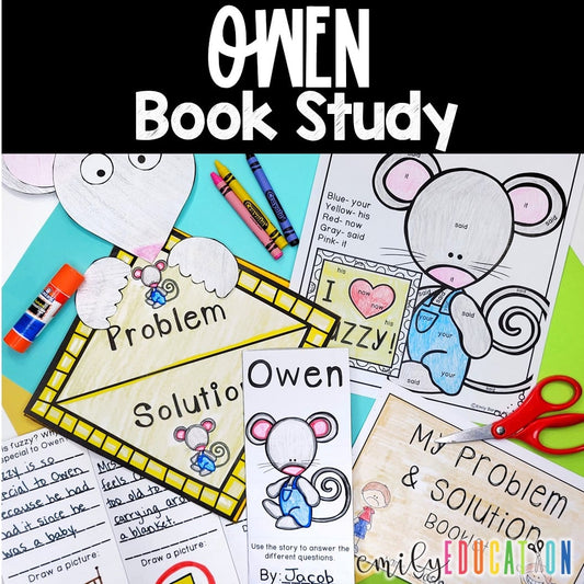 Owen Activities | Kevin Henkes Book Study Craft