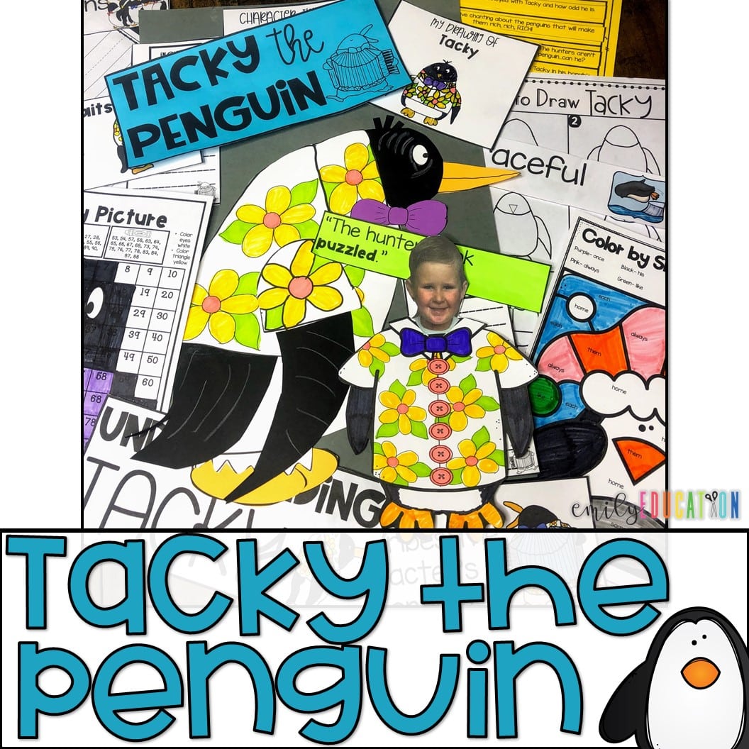 Tacky the Penguin Craft and Activities Digital Included | Seesaw Google