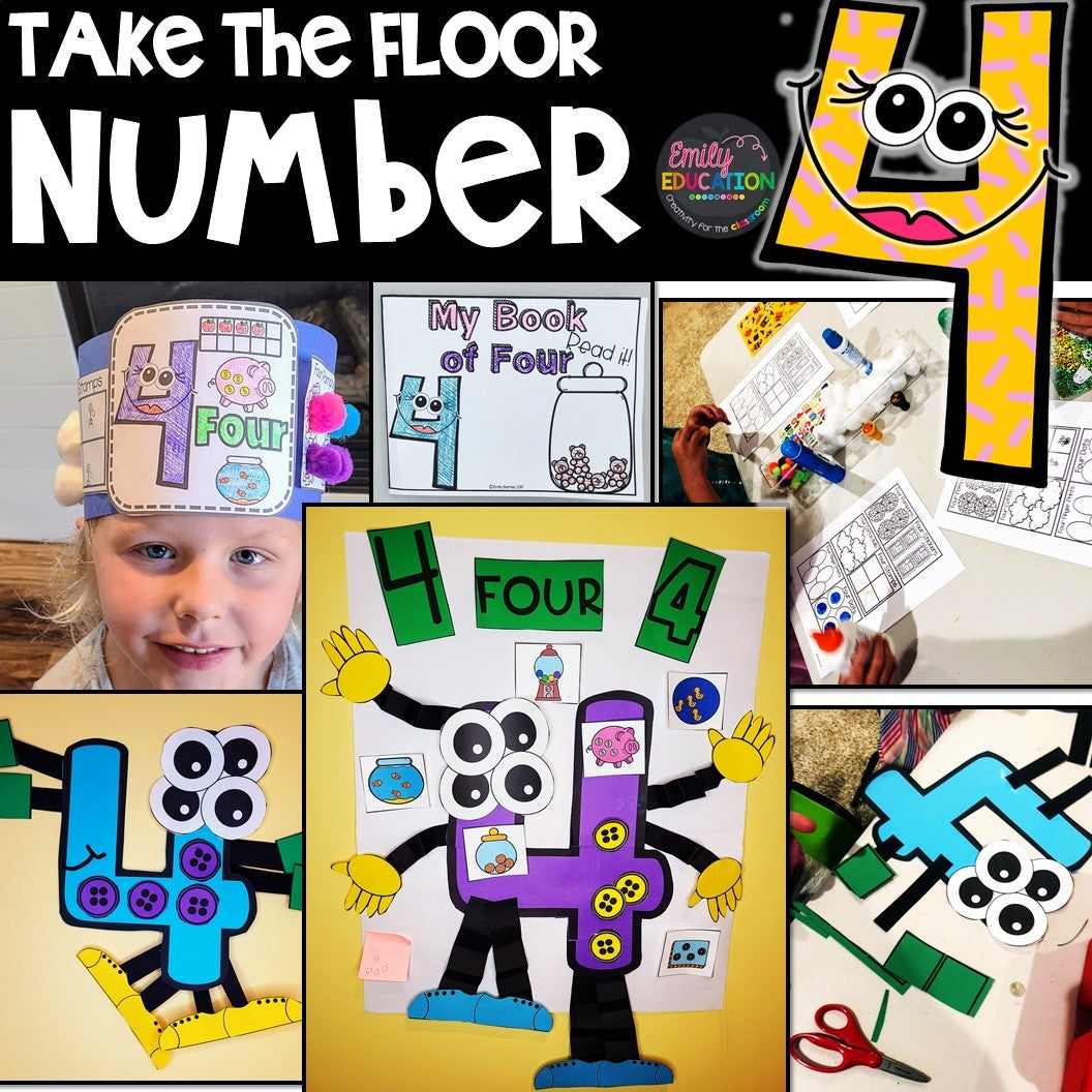 Numbers Sense Activities Number Writing Number Anchor Charts Recognition 1-10