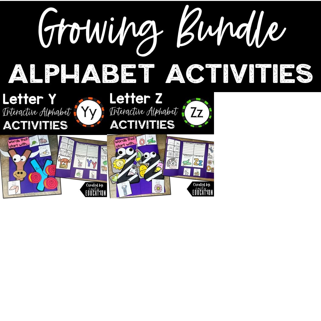 Interactive Alphabet Crafts and Directed Drawings