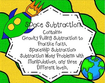 Space Subtraction Common Core Aligned