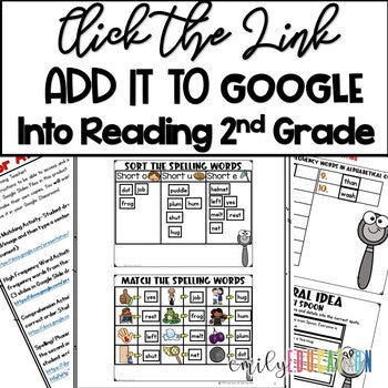 Spoon | Module 1 Week 2 | HMH Into Reading 2nd Grade | Google and Seesaw Activities