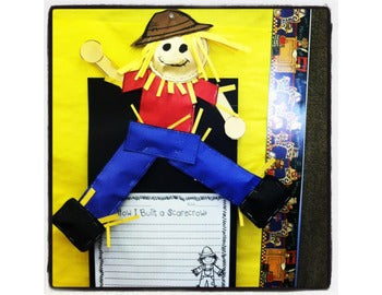 Stuffed Scarecrow Writing and Craftivity for Fall