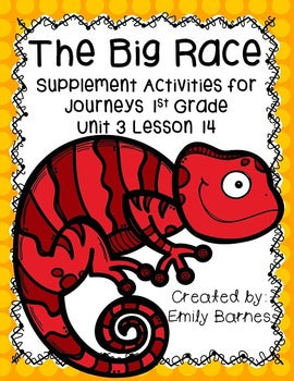 The Big Race Journeys 1st Grade Supplement Activities Lesson 14