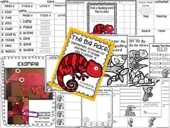 The Big Race Journeys 1st Grade Supplement Activities Lesson 14