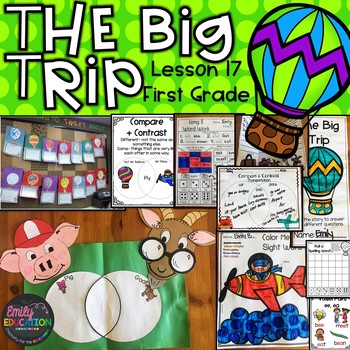 The Big Trip Supplement Activities Journeys 1st Grade Lesson 17