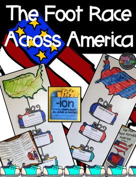 The Foot Race Across America Journeys 3rd Grade Activities Lesson 26