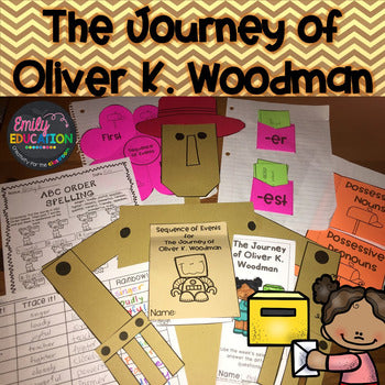 The Journey of Oliver K. Woodman Journeys 3rd Grade Supplement Activities