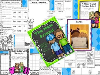 The New Friend 1st Grade Supplement Activities Lesson 25