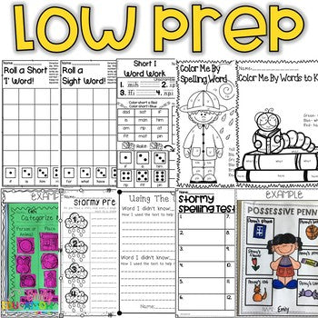 The Storm Journeys First Grade Supplement Activities Lesson 2